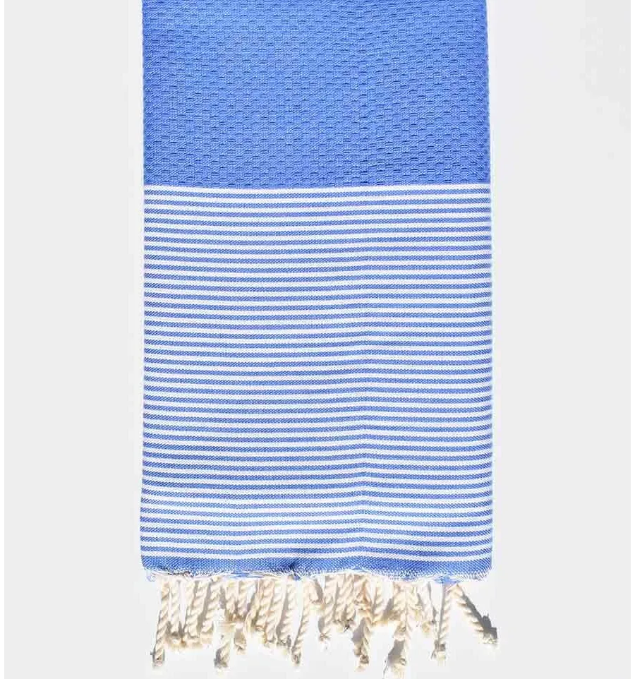 Fouta Wabe mittelblau Fouta Tunisia - 1