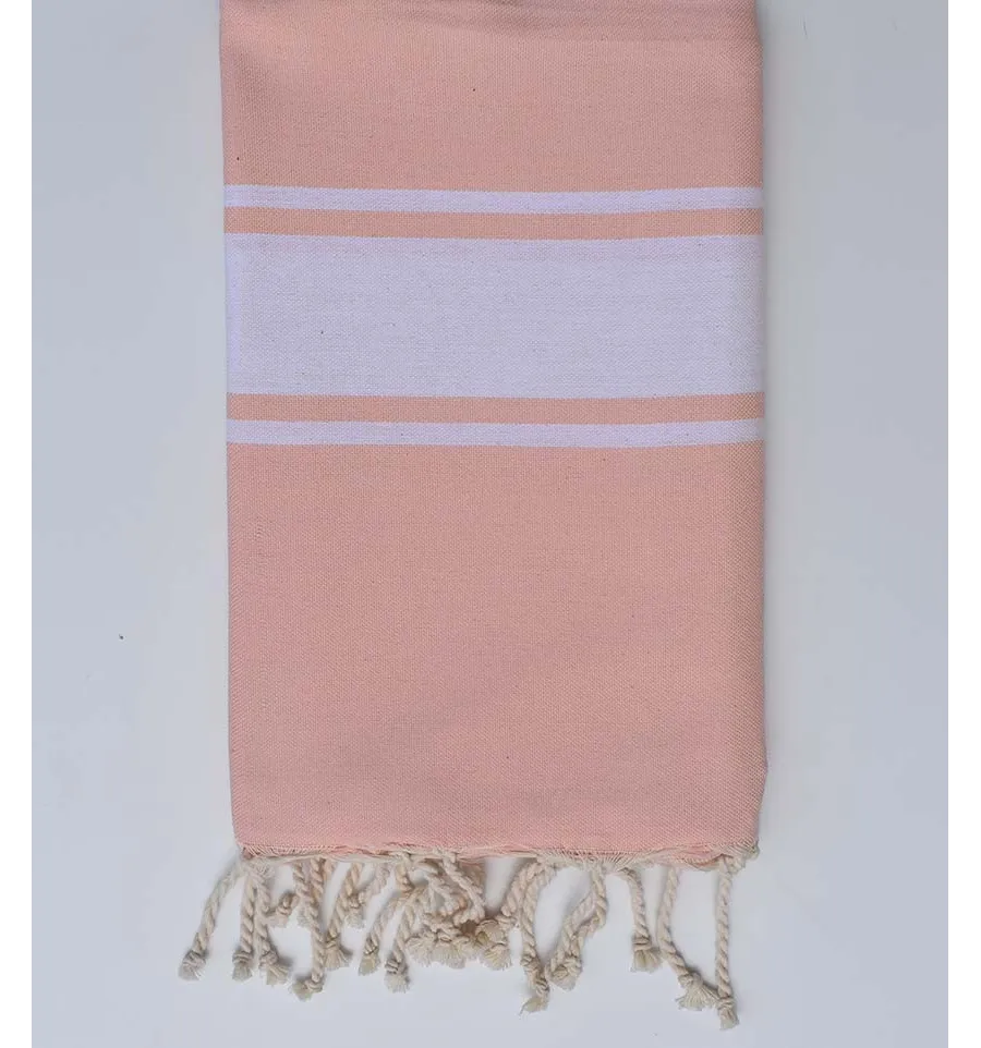 Fouta Platte blassrosa Fouta Tunisia - 1