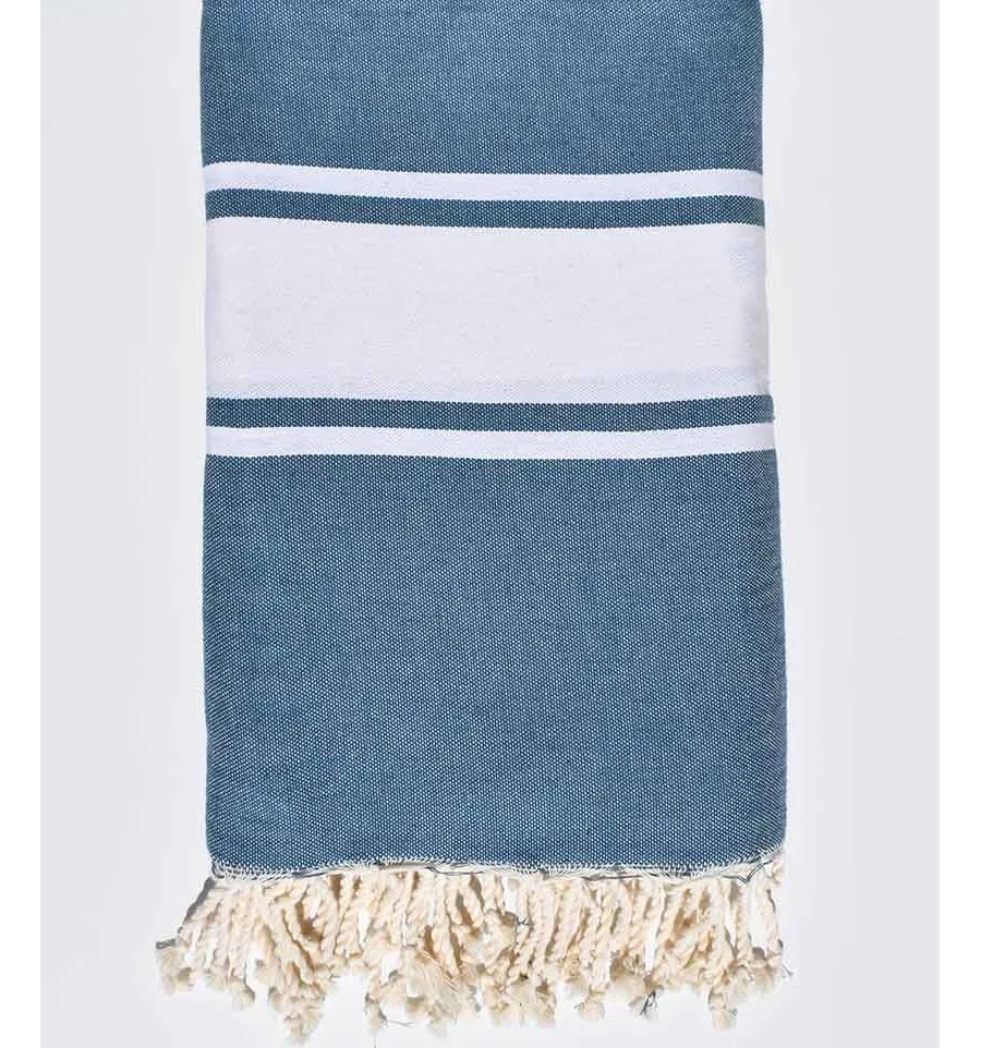 Fouta Bettüberwürfe Bremerblau  - 1