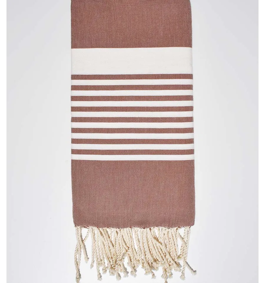 Strandtuch arthur Sepia Fouta Tunisia - 1