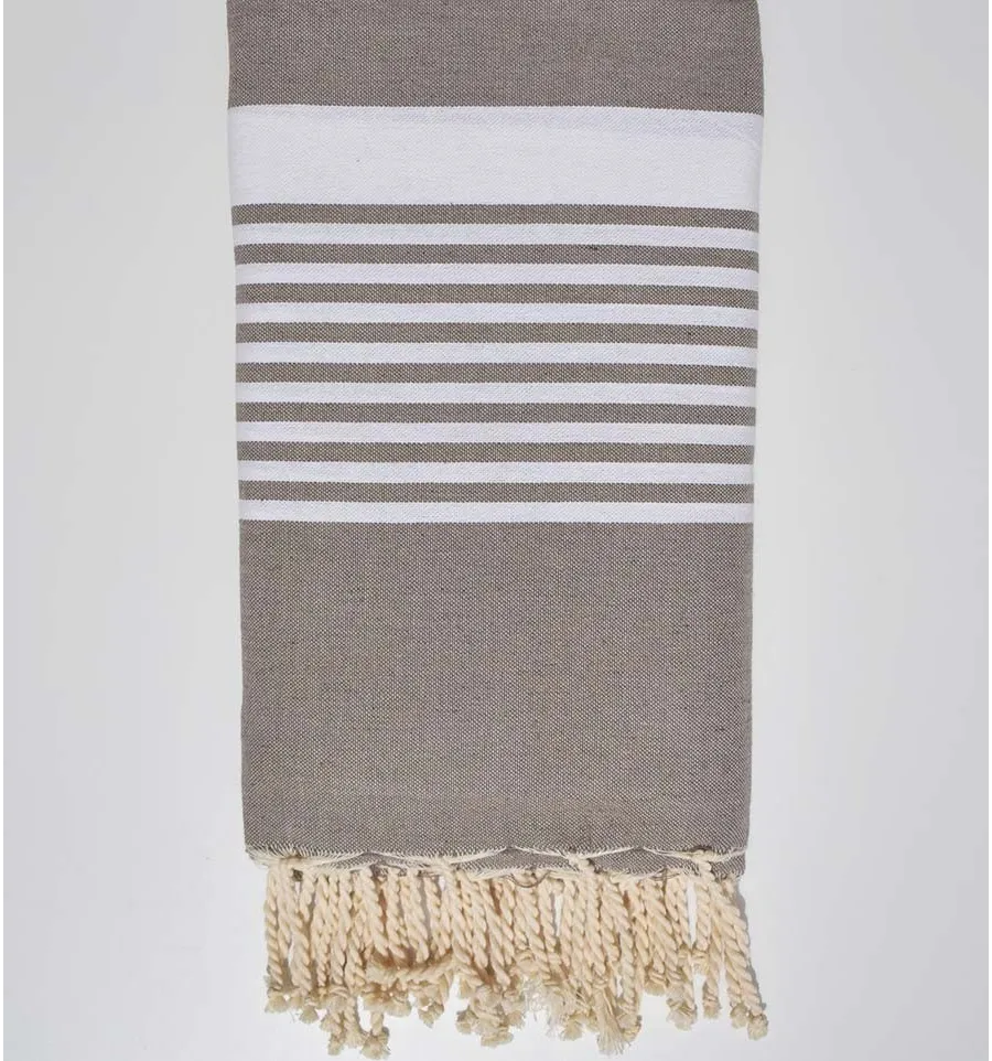 Fouta pastellbraun  - 1