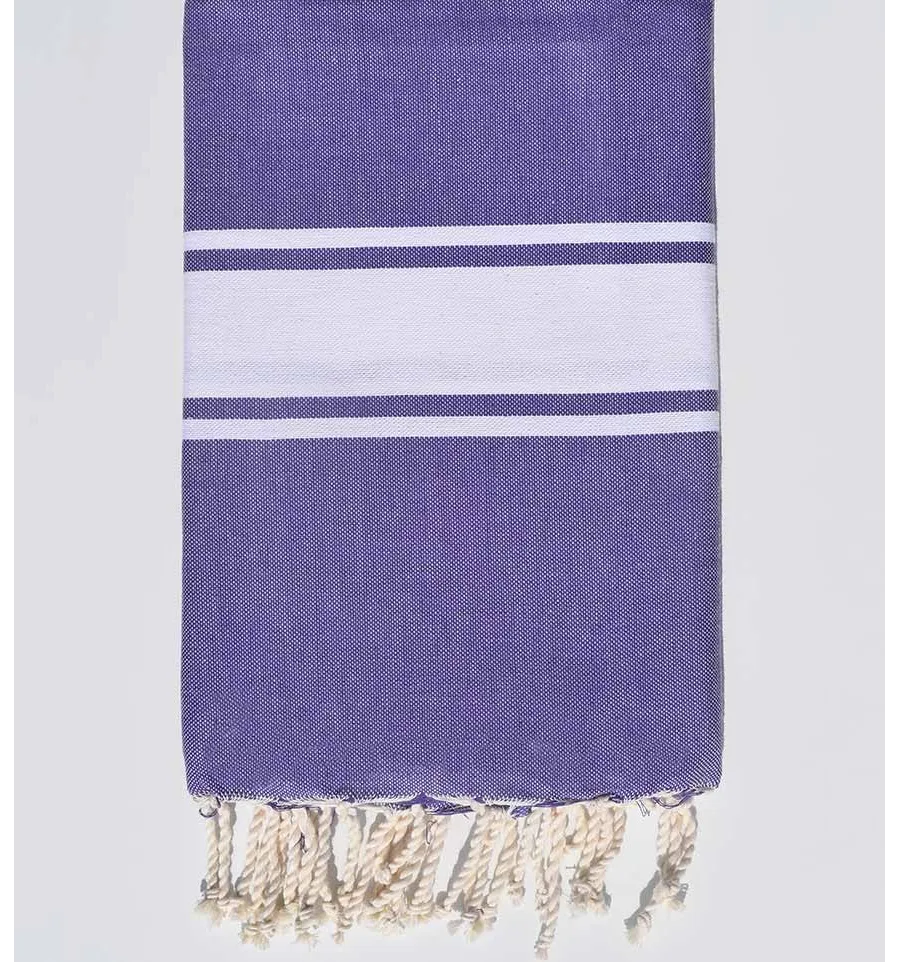 Strandtuch Platte lila Fouta Tunisia - 1