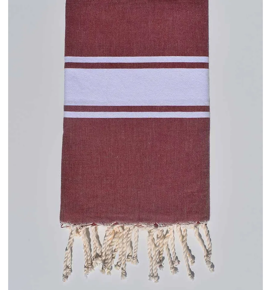 Strandtuch amaranth Fouta Tunisia - 1