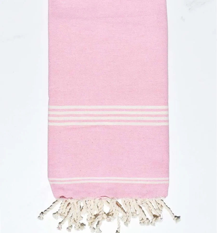 Strandhandtuch Mykonos hellrosa Fouta Tunisia - 1