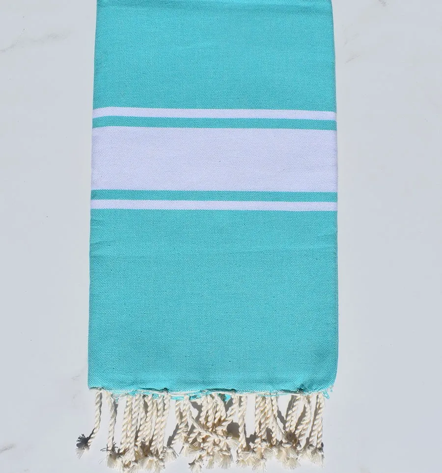 Fouta Platte blaue Südmeere  - 1