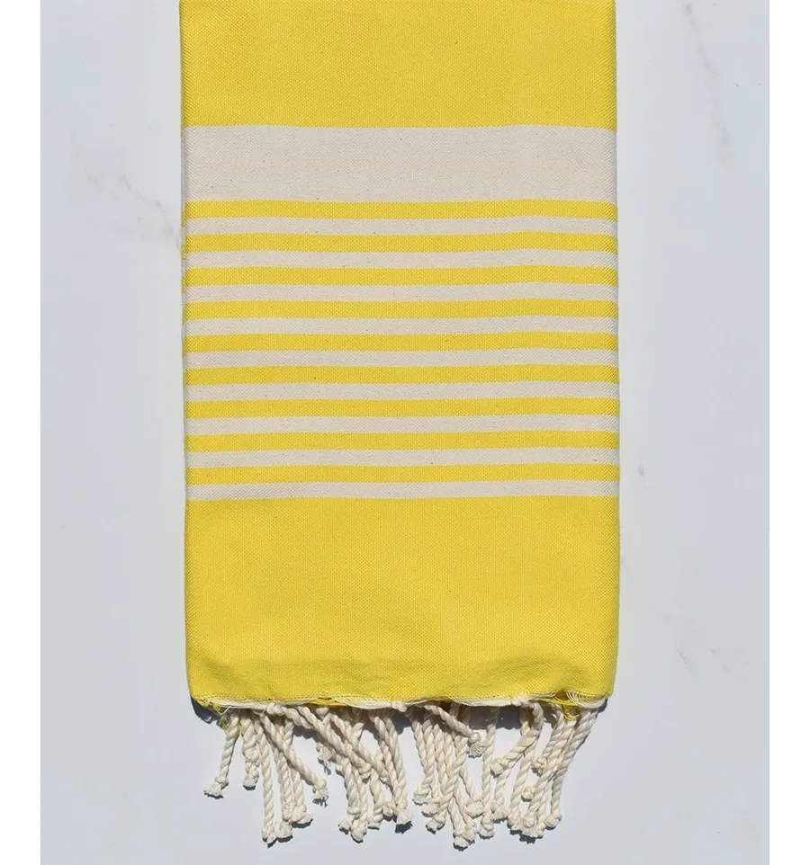 Strandtuch Arthur Gelbes Fouta Tunisia - 1