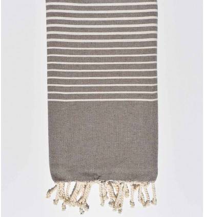 Strandtuch Portofino Taupe Fouta Tunisia - 1