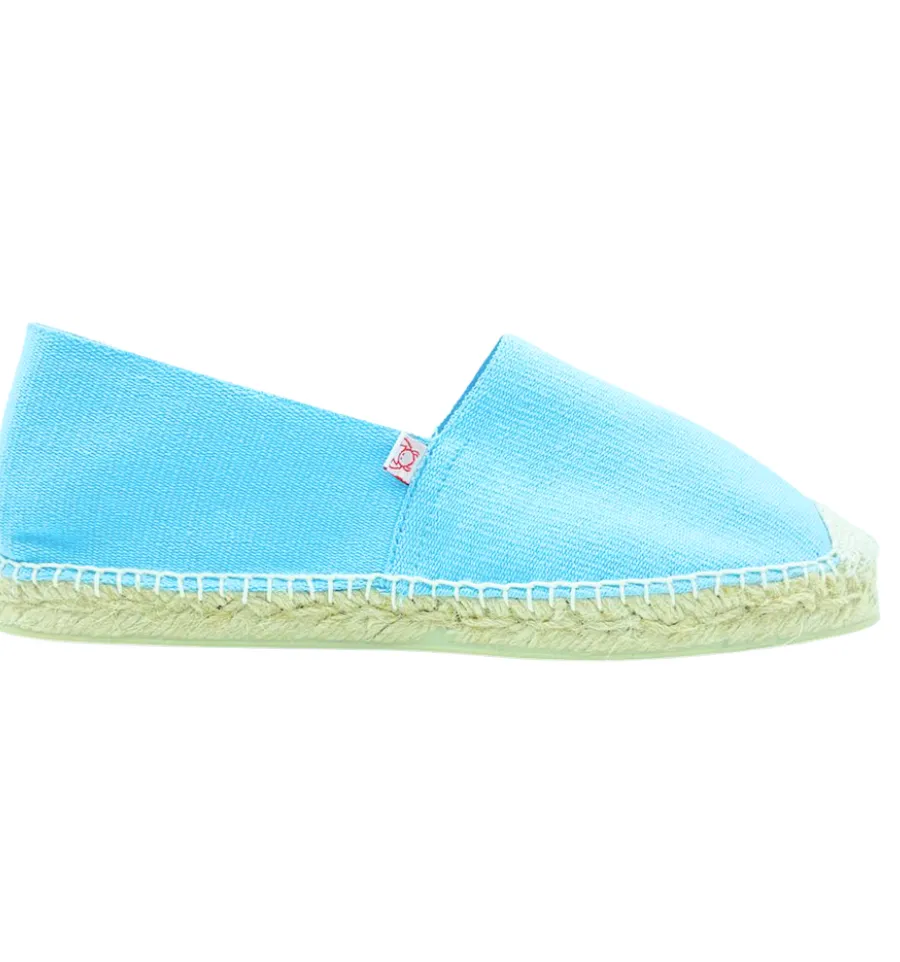 Himmelblaue Damen Espadrilles Crabster - 1