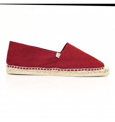 Bordeauxrote Herren Espadrilles Crabster - 1