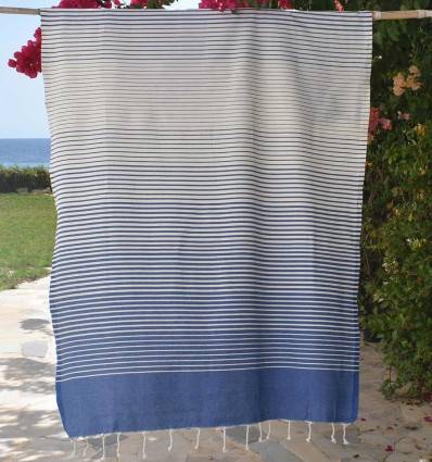 Strandtuch Portofino Blau Fouta Tunisia - 1