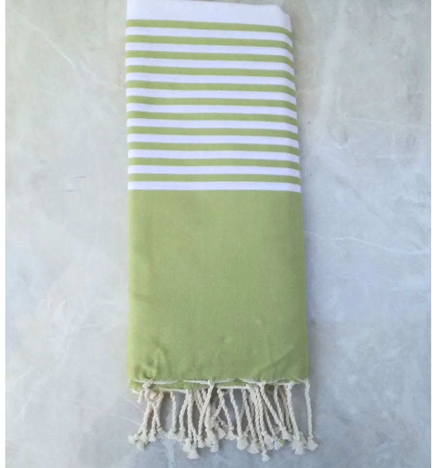 grande fouta verde chiaro 1.5m*2.5m 