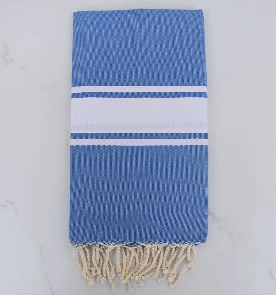 Fouta blaue Kornblume 