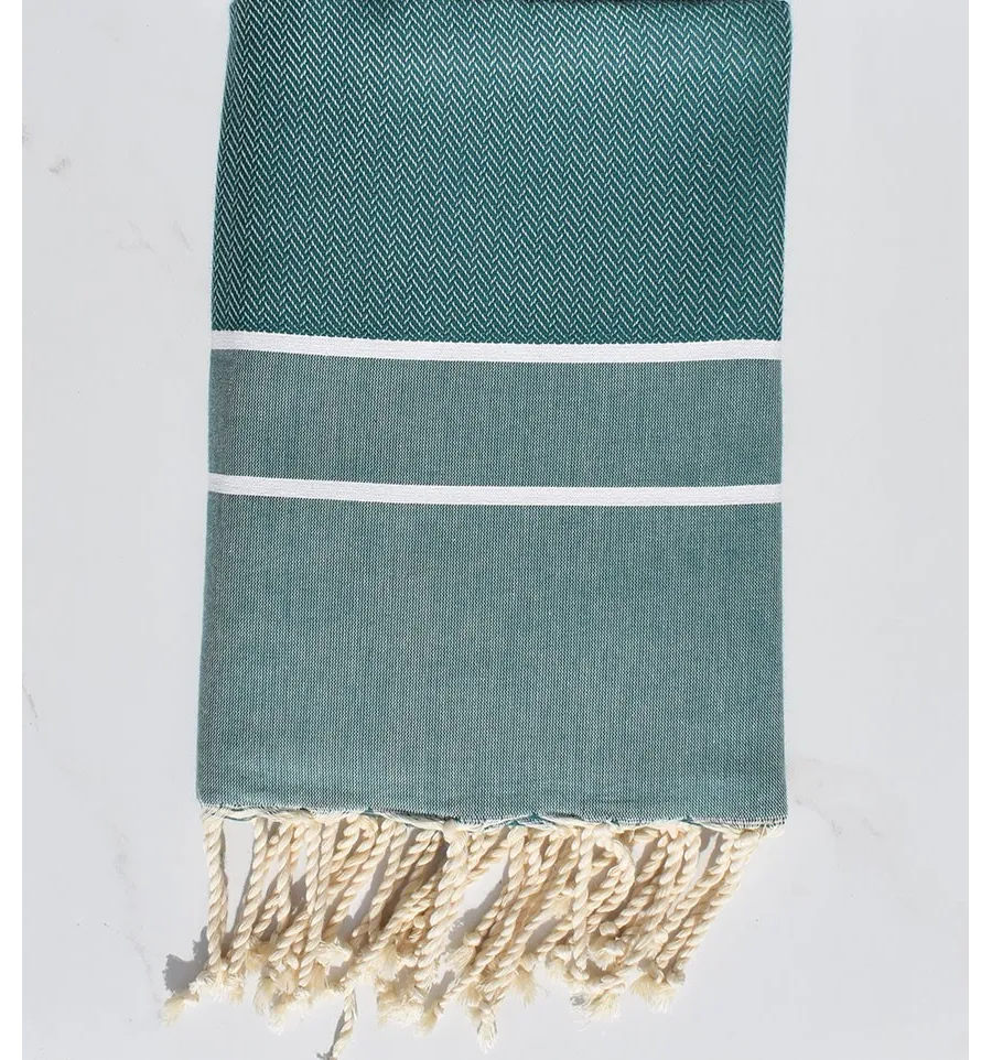 Fouta chevron Maigrün 