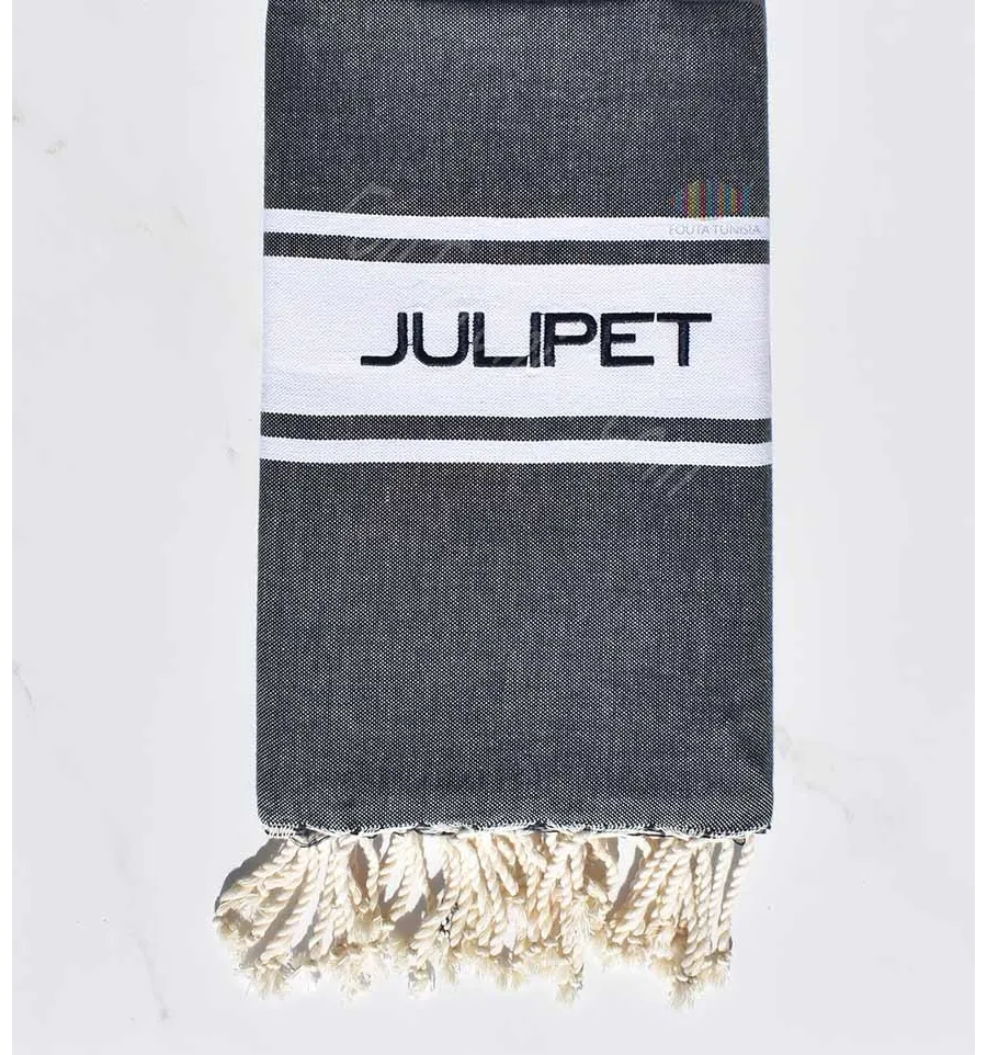 JULIPET personalisiertes Strandtuch 