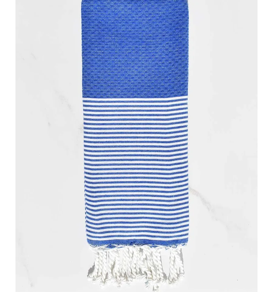 Kinder Honeycomb Ultramarinblau Fouta Tunisia - 1