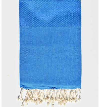 Elektrische blaue feste Wabe FOUTA Fouta Tunisia - 1