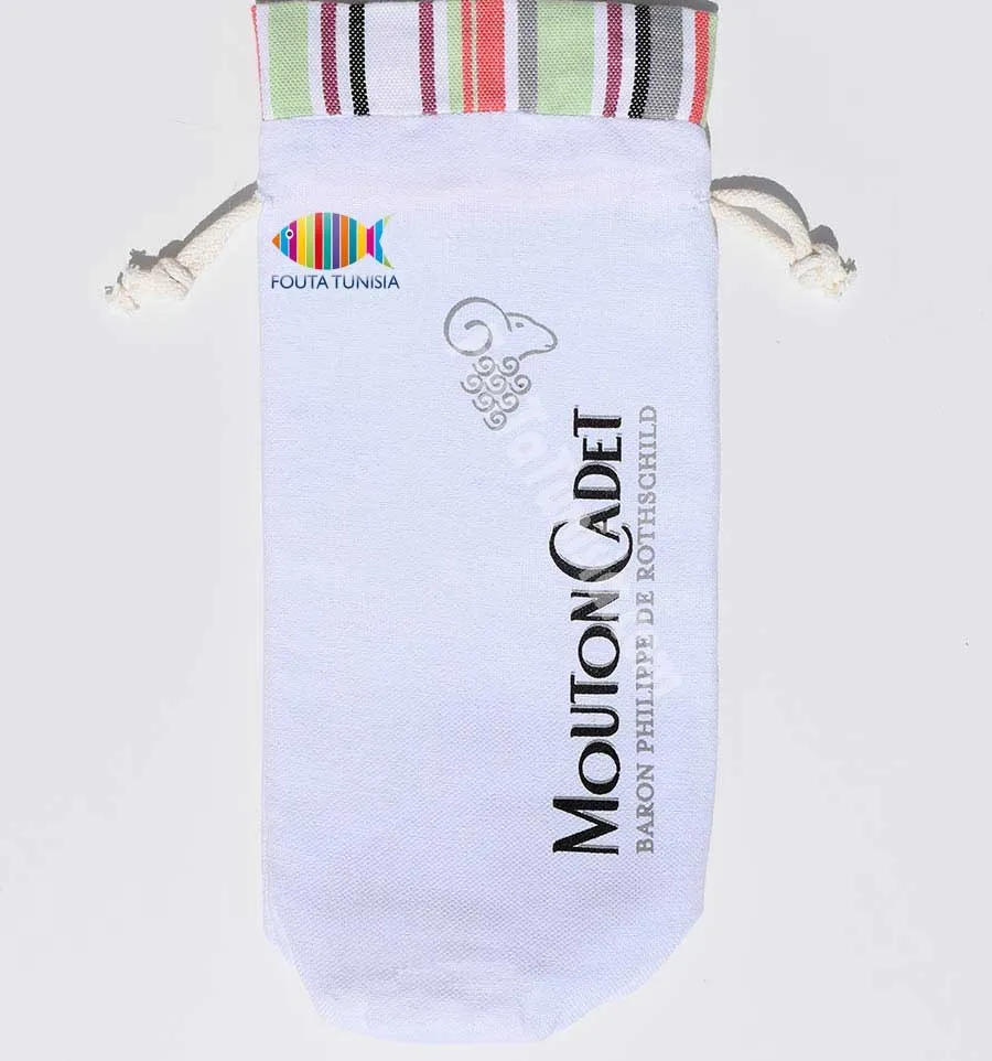 Personalisierte Mouton Cadet Tasche Fouta Tunisia - 1